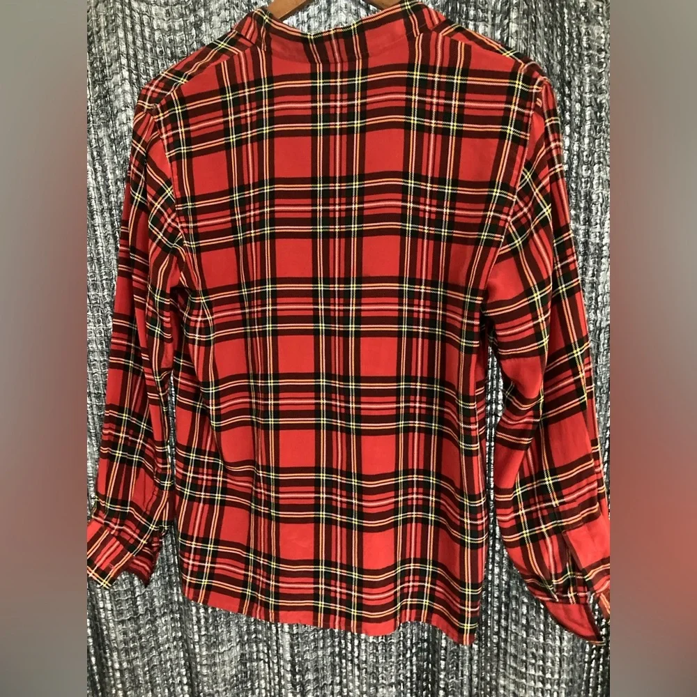 Pendleton Red and Green Plaid Shirt - Picture 8 of 11